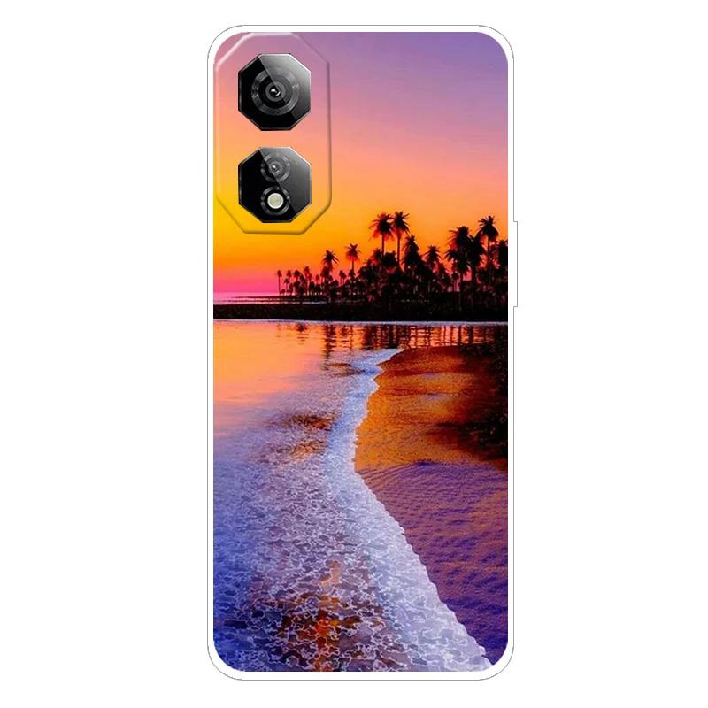 Für ZTE nubia Neo 2 Klare Hülle Z2352N Cartoon Cooles Silikon Handyhülle Für Nubia Neo 5G 8150N Transparenter Weicher TPU Schutz