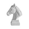 Horse Head Statue Decors Animal Sculptures Horse Figurines Ornament for Home Office Table Decors Collectibles Gift