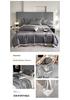 Class A Ice Silk Water Washable Summer Quilt Set - Naked Sleep Embroidery, Thin Blanket, Air Conditioning Quilt, Four-Piece Gift.