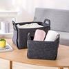 3PCS Felt Storage Bins With Handles  Multi Size Set For  Kitchen Bathroom  Bedroom  Dorm Organization Shelf  Baskets  Home Decor
