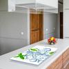 GLASS PROTECTIVE PLATE FOR STOVE 90X52 ICE