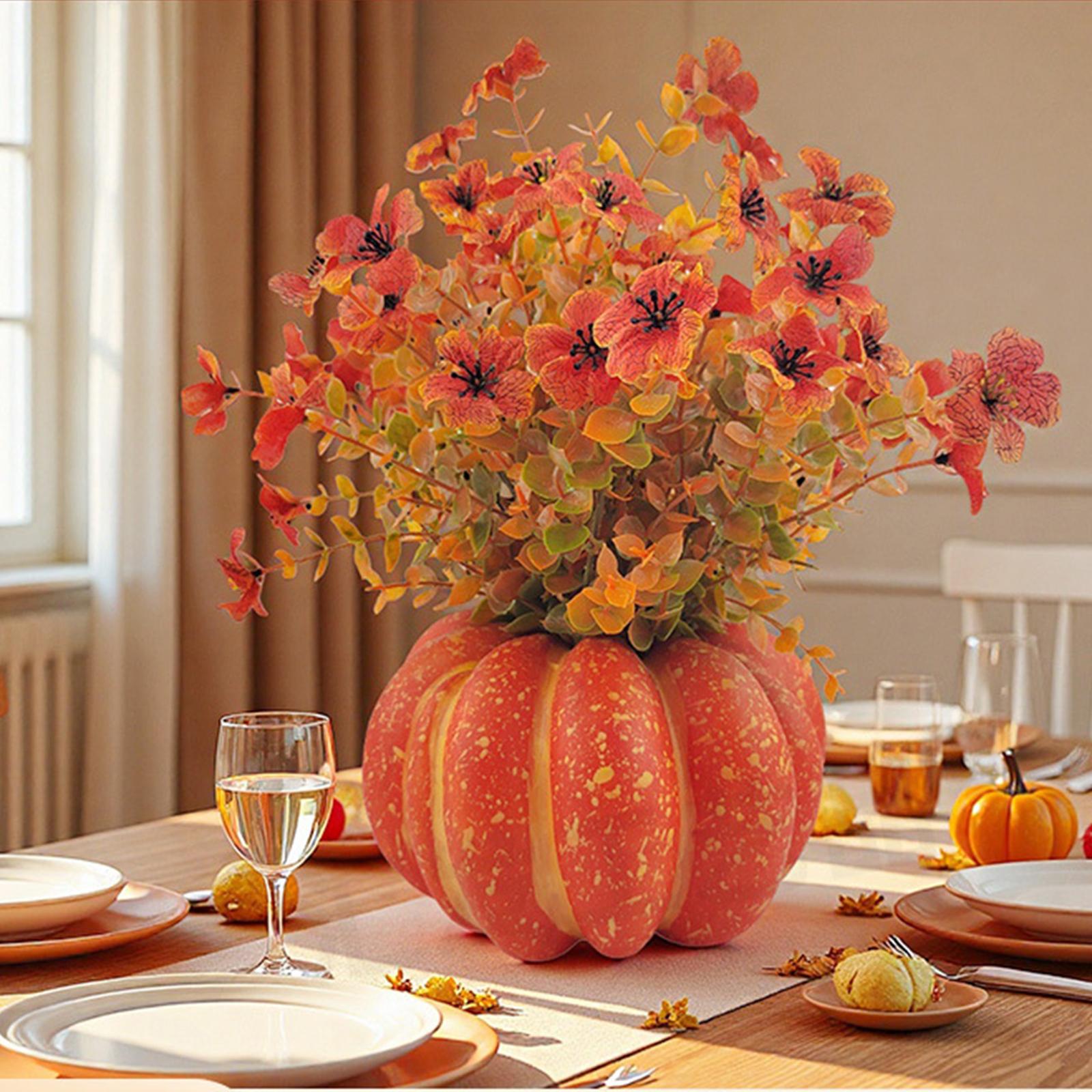 

Фестиваль Тыква Бонсай Имитация Цветка Хэллоуин Реквизит для Фотографии One Size