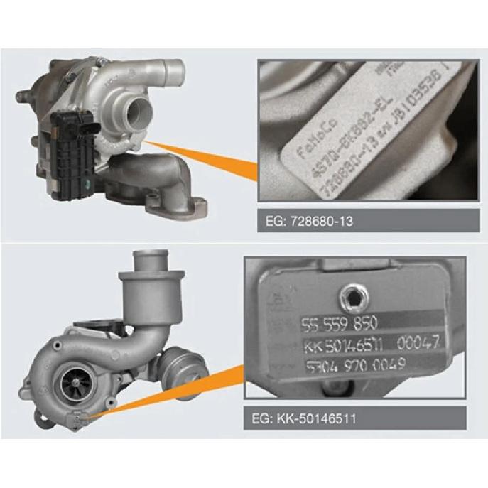 810356 Turbocharger Flapperfor Mazda 3 6 CX-3 CX-5 CX-7 2.2 Bi TDI 2012-2015 Turbo Charger GT1238Z SH01-13700 Turbine 810358