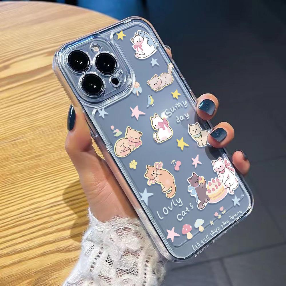 Drop-Proof Phone Case for iPhone 11 12 13 14 15 16 iPhone 14 15 16 Pro Max Samsung A16 A35 A36 A54 A55 S25 Xiaomi 11T