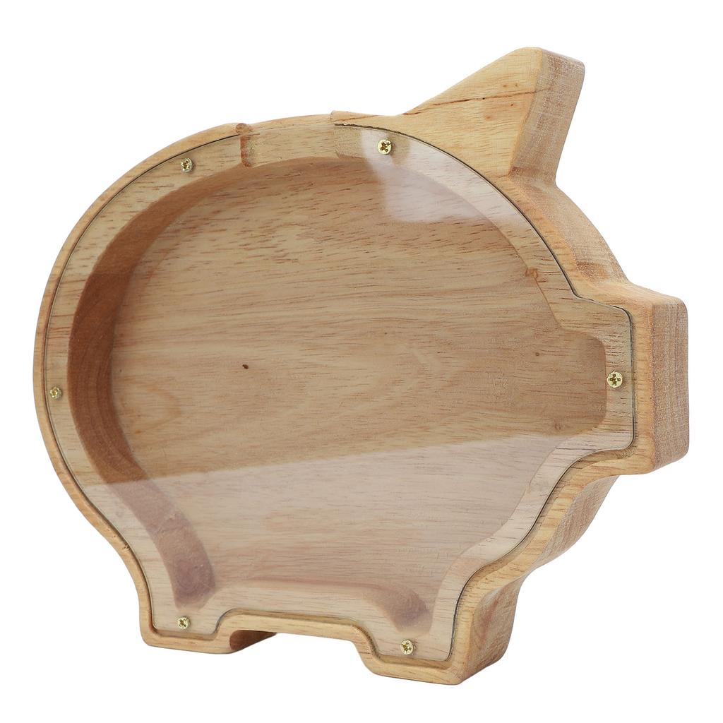 Animal   Bank Cute Cartoon Money Bank Wooden Animal Saving Box For Boys Girls and Adults