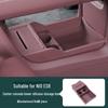 Compatible with 26 Nio ES8 Models: Double-Layer Storage Box Organizer for Center Console Interior Decoration