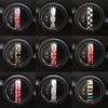 2Pcs/set Car Interior Door Handle Sticker Door Handle Protection Sticker 3D Union Jack For MINI Cooper F56 F55 Auto Accessories