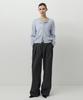 Leopeusaideuhwaiteulabel Petite Button Cardigan Sky Blue