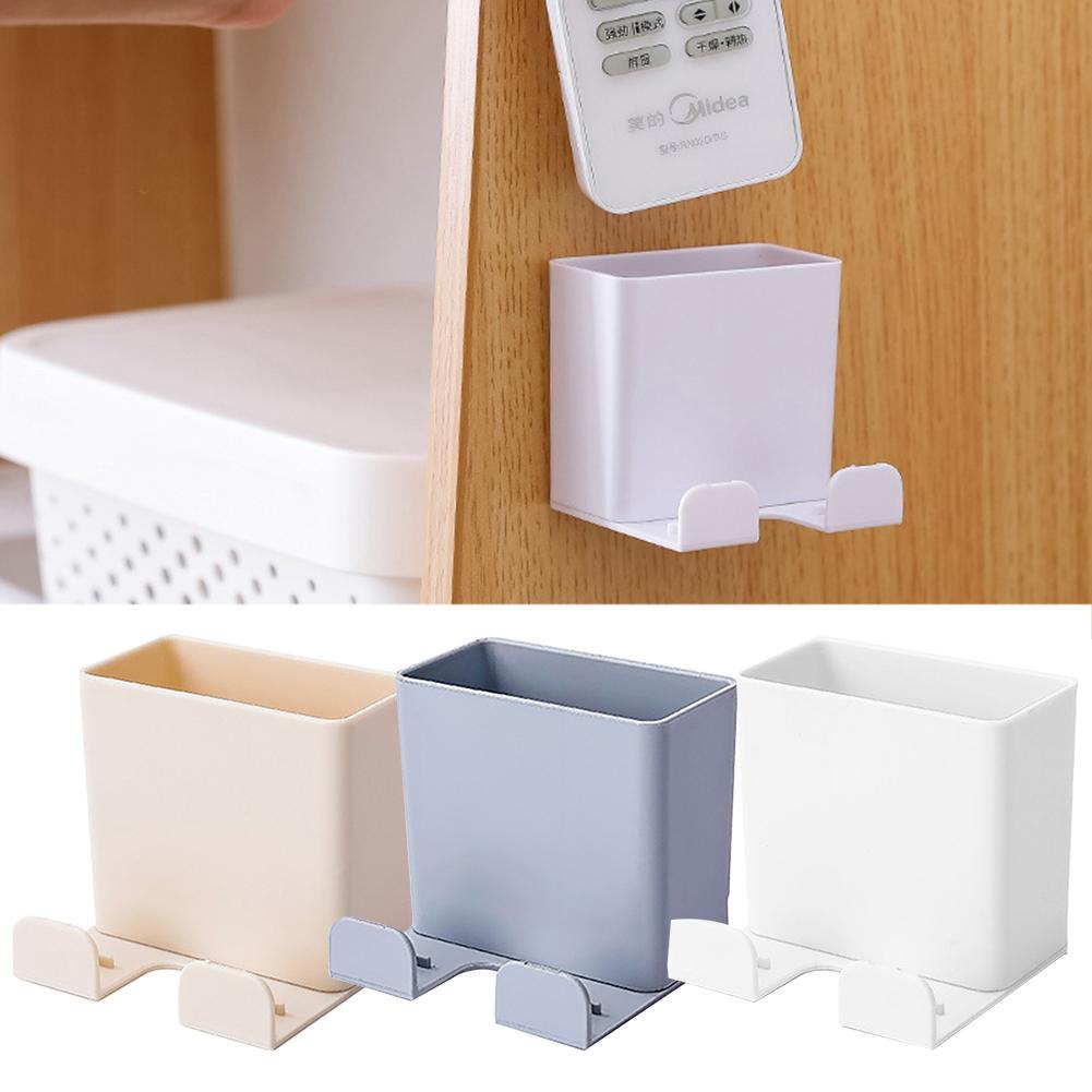 Multifunction Phone Charging Storage Box Creative Desktop Remote Remote Control Racks Wall-Mounted Wall Convenient Stand House