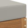 Outdoor Footstool Natural