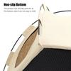 Enclosed Cat Tent Bed With Cushion, Indoor Warm Pet House For Small Cats And Kittens