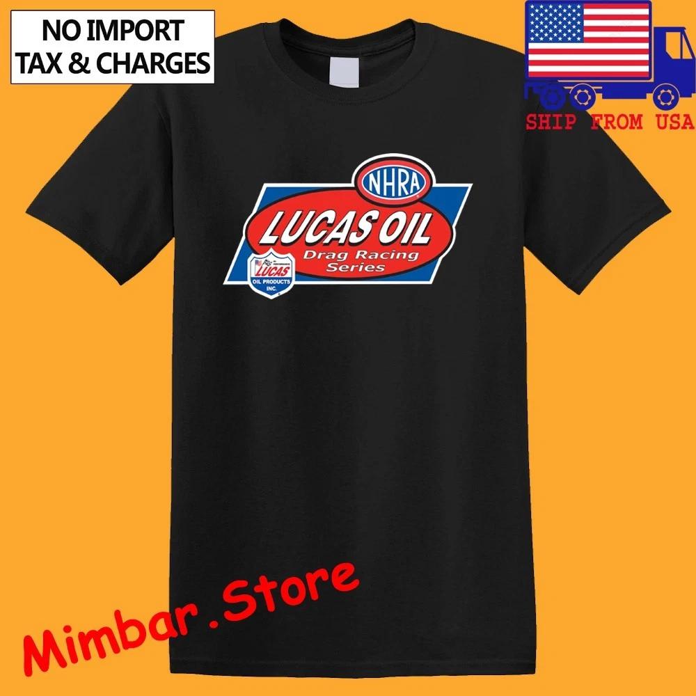 Lucas Oil Drag Racing Series Men s Black Size S-5XL 3XL