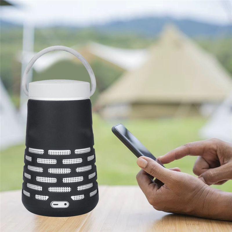 ABNR Portable Speaker Carrying Travel Case Anti-Slip Speaker Protective Cover With Carabiner For Bose Soundlinkrevolve+