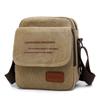 Fashion Men's Bag Lightweight Canvas Men Crossbody Bag Man Commuting Square Flap Shoulder Bags