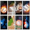 Baseball Sport Phone Case For Samsung Galaxy S23 S24 S25 Edge S26 Ultra S22 + S21 Plus S20 FE Cover Silicone Print Shell Galaxy
