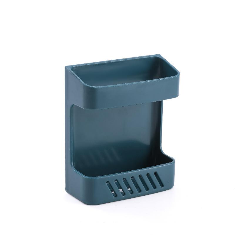 Hole-free Wall Hanging Paste Embracing Remote Control Storage Box Opening Mobile Phone Charging Rack Storage Rack HMKH YSXX