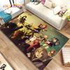 K-ON Cartoon Cute Lolita Kawaii Girls Area Rug,Carpet Rug for Living Room Bedroom Sofa Doormat Decoration, Non-slip Floor Mat 3D