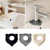 2pcs Random Silicone Faucet Water Guard – Waterproof Splash Seal, Non-Slip, for Kitchen & Bathroom, 3 Colors