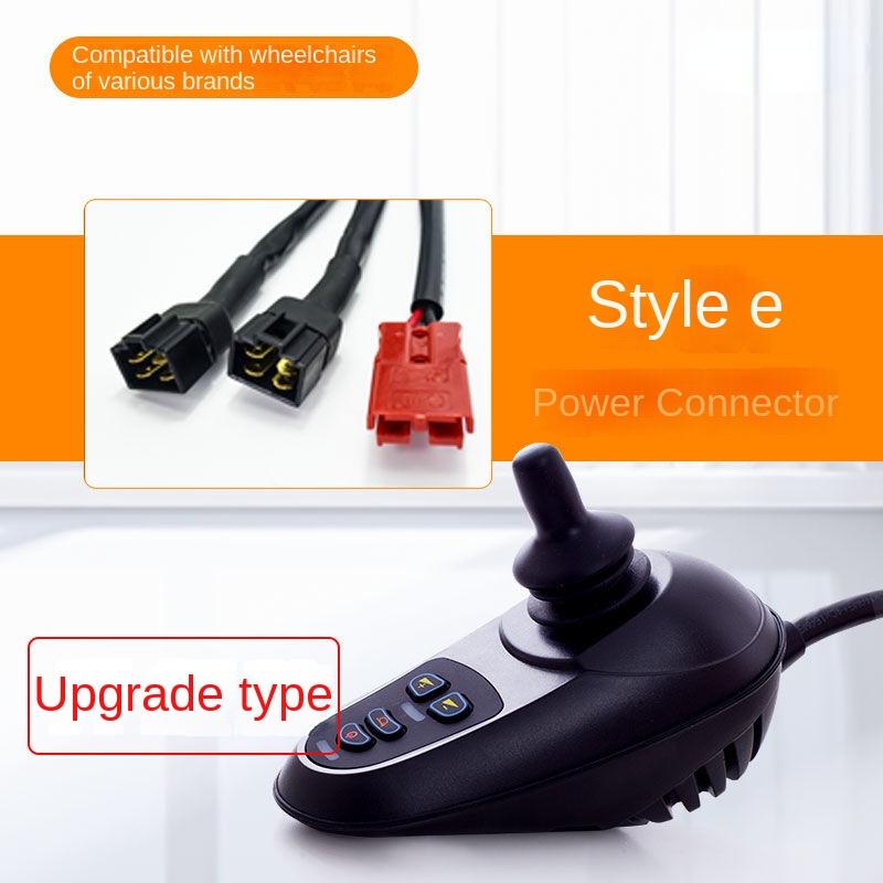 

Универсальный электрический контроллер для инвалидной коляски Интеллектуальный пульт дистанционного управления Аксессуары 24V Электрический мотор для инвалидной коляски Контроллер-джойстик