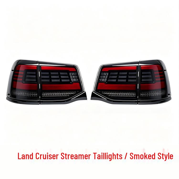 Smoked Black LED Taillight Assembly for Toyota Land Cruiser 16/20 Middle East Models