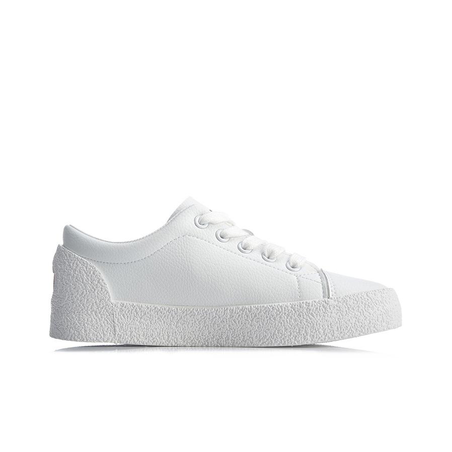 LiNing LN Vulc Classic Casual Sneakers Women Sneakers White AGCQ136-2