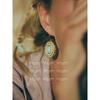 Fashion Vintage Court Style Necklace Women's Natural Gemstone