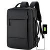 Men's Leather Film Backpack, Business Backpack, Computer Bag, Student Schoolbag, Waterproof