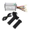48V 1000W Motor Gebürsteter Controller Drehgasgriff mit Schloss Schlüsselset Elektrofahrrad Fahrrad Nachrüst-Controller-Kit