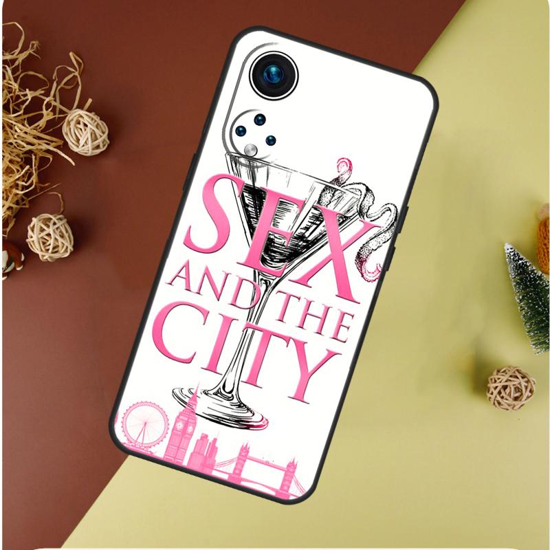 Sex and the City Case For Honor 200 Pro X9b X9a X8b X8a X8 X9 X9c 50 70 90 Honor Magic 7 Lite 6 5 Pro Cover
