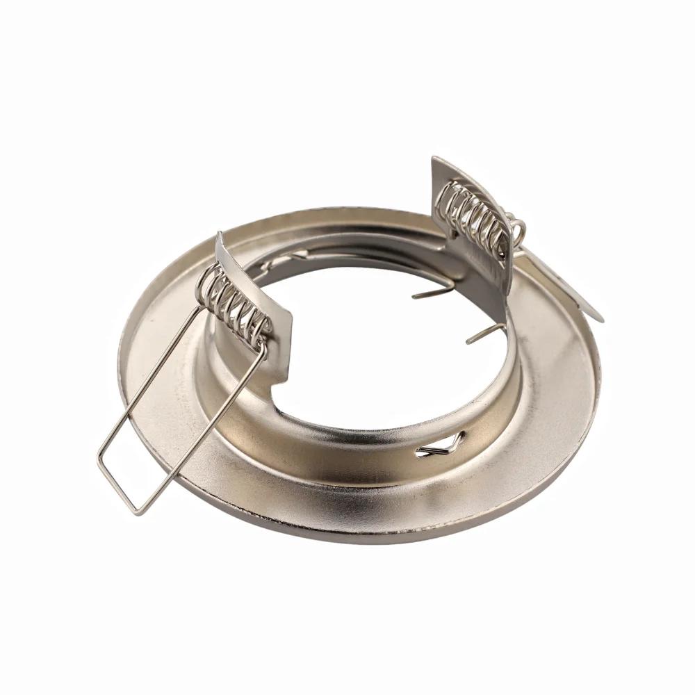 6Pcs LED Recessed Rotating LED Recessed Spotlight Set GU10 Spot Round Recessed Ceiling Spotlight Light Bedroom Kitchen Balcony