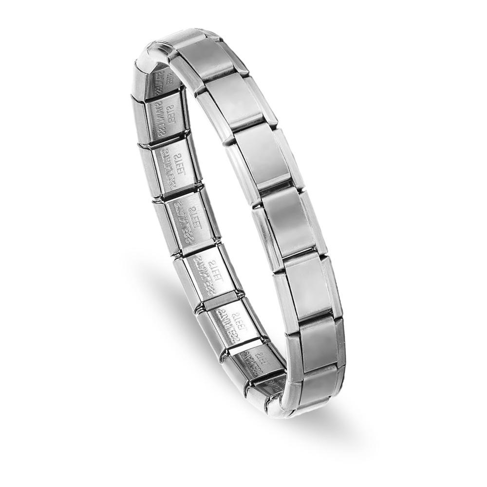Italian DIY Detachable Titanium Steel Personalized Fashion Bracelet