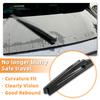 Suitable For MG ZS ZS EV 2017- Car Rear Wiper Blade Natural Rubber Strip Quiet Smooth Wiping Streak Free Durable Auto Parts