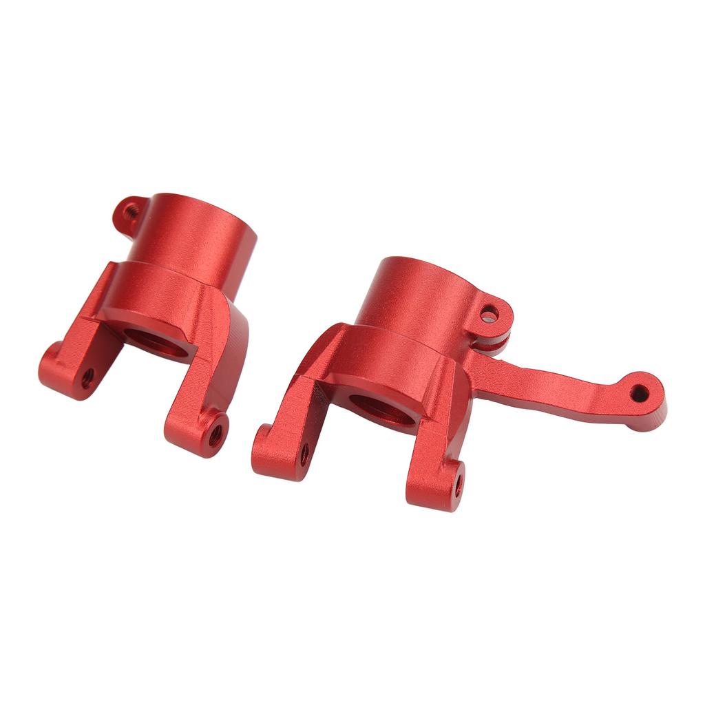 RC C Hub Carrier Aluminum Alloy C Hub Caster RC Car Upgrade Parts for Axial SCX6 1 6 RC Car Red
