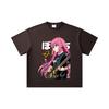 260 GSM Double Yarn 32 Count 100% Cotton Bocchi The Rock V4 Print Unisex Heavy Cotton T Shirt… More