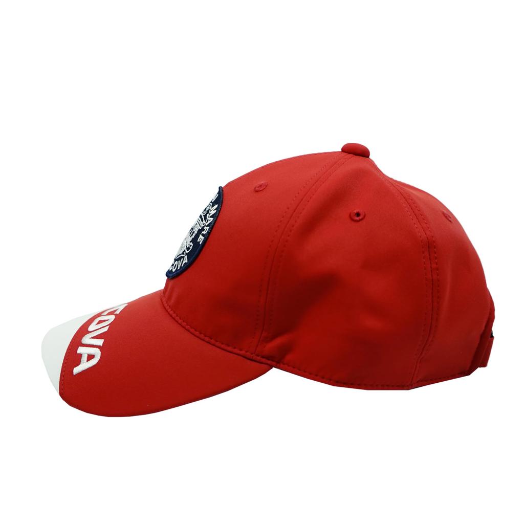 [Sinacova] Men's Cap, 100% Polyester, Eco Material, Head Circumference 58cm, Adjustable Size, Switching Design, Embroidery, 25177700960F