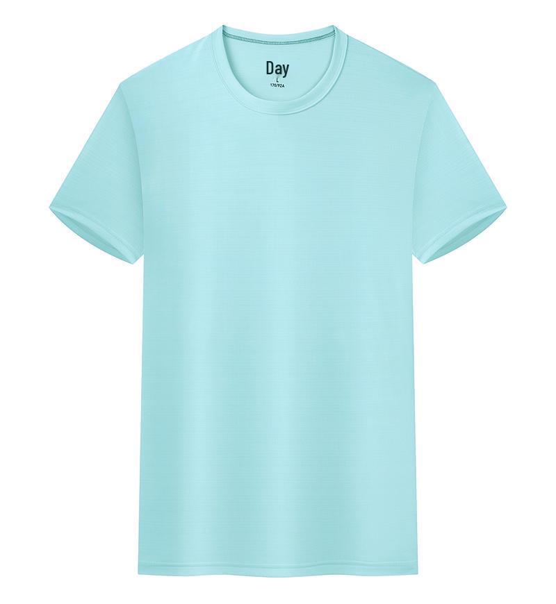 Unisex Quick-Dry Ice Silk Sports T-Shirt: Running, Badminton, Baseball Team Jersey