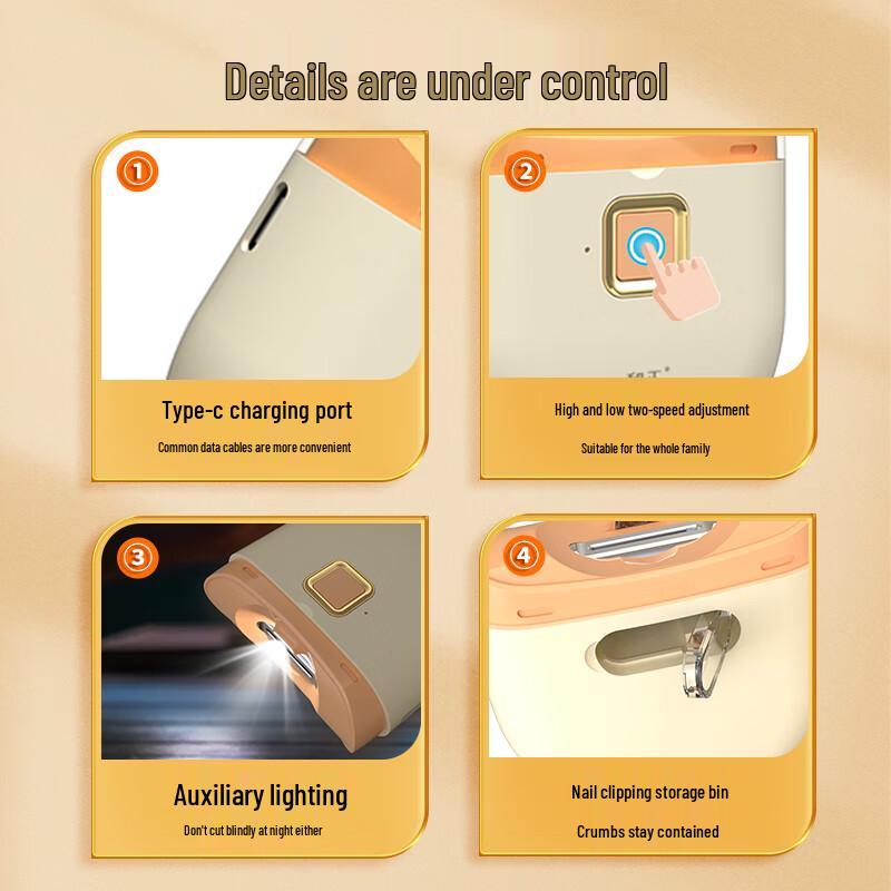 Hezheng Automatischer Elektrischer Nagelknipser