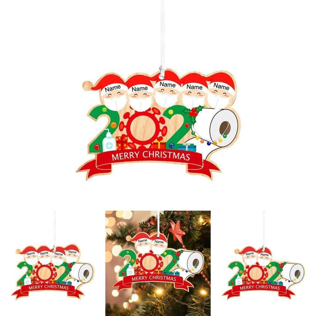 Charming Christmas Tree Hanging Ornament For Family Of 2-5 People In Quarantine
