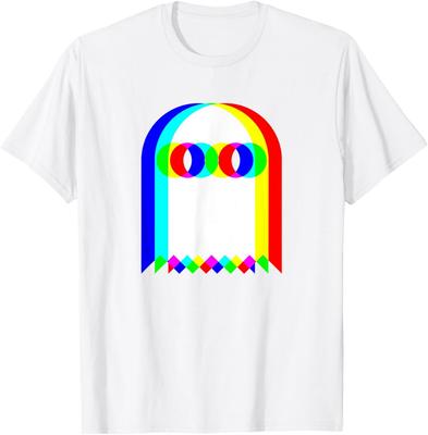 Camiseta Fantasma Trippy Vaporwave Halloween Techno Rave EDM Festa de Música