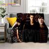 3D Latest Supernatural Dean Sam Soft Flannel Blankets,Throw Blanket Comfortable Blanket for Picnic Beds Sofa Home Bedroom Gift