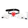 BDSM Ball Gag Oral Fixation stuffed Mouth PU Bondage Boutique Begin Roleplay Slave Submisson Adult Game For Couples Flirting Toy