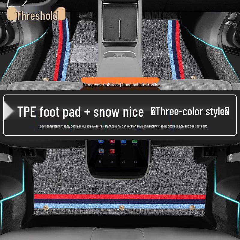 2026 Hongqi HS6 PHEV TPE Full Coverage Floor Mats - Custom Car Carpet Interior.