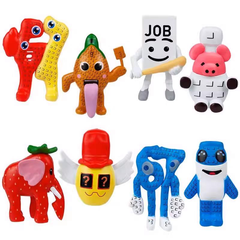 Steal A Brainrot Game Figure Toys No. 9 No. 67 Model Toy PVC Desk Decoration Collection Kid Christmas New Year Gift