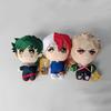 23-25CM My Hero Academia Anime Izuku Midoriya Katsuki Bakugou Shouto Todoroki Plush Pendant Toy Soft Plush Doll Gift