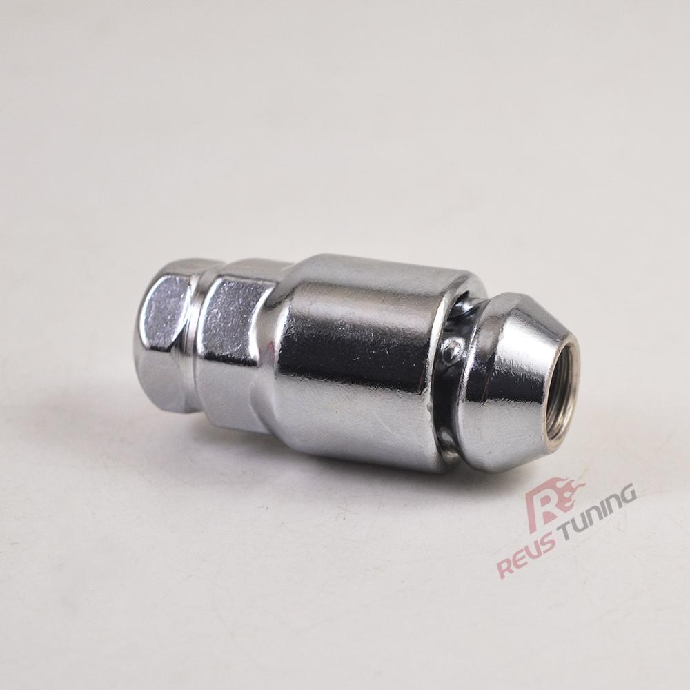 4Nuts+1Key M12X1.5 M12X1.25 M14X1.5 32mm Steel Auto Car Wheel Rim Lock Locking Nuts Lug Nuts For Honda Toyota Mazada