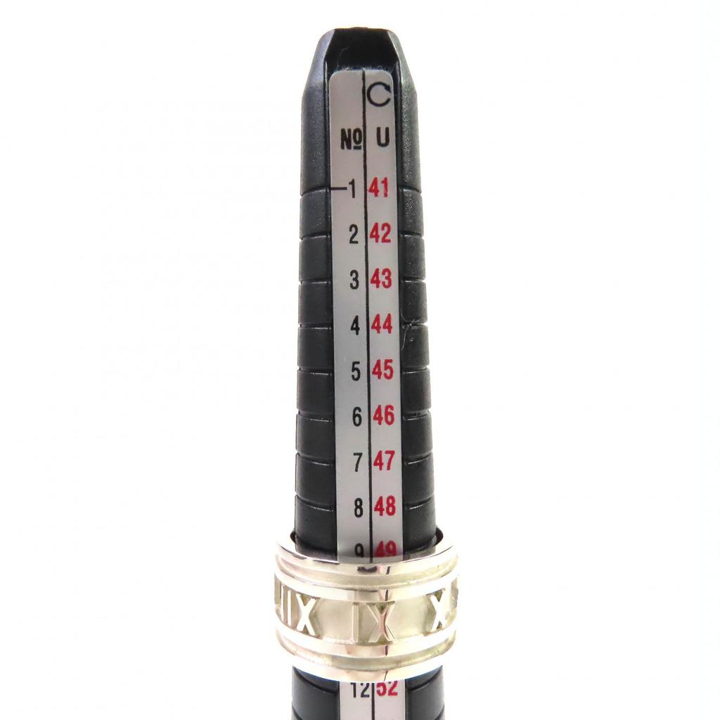 Great TIFFANY&Co. Ring Atlas Silver SV925 Women Used