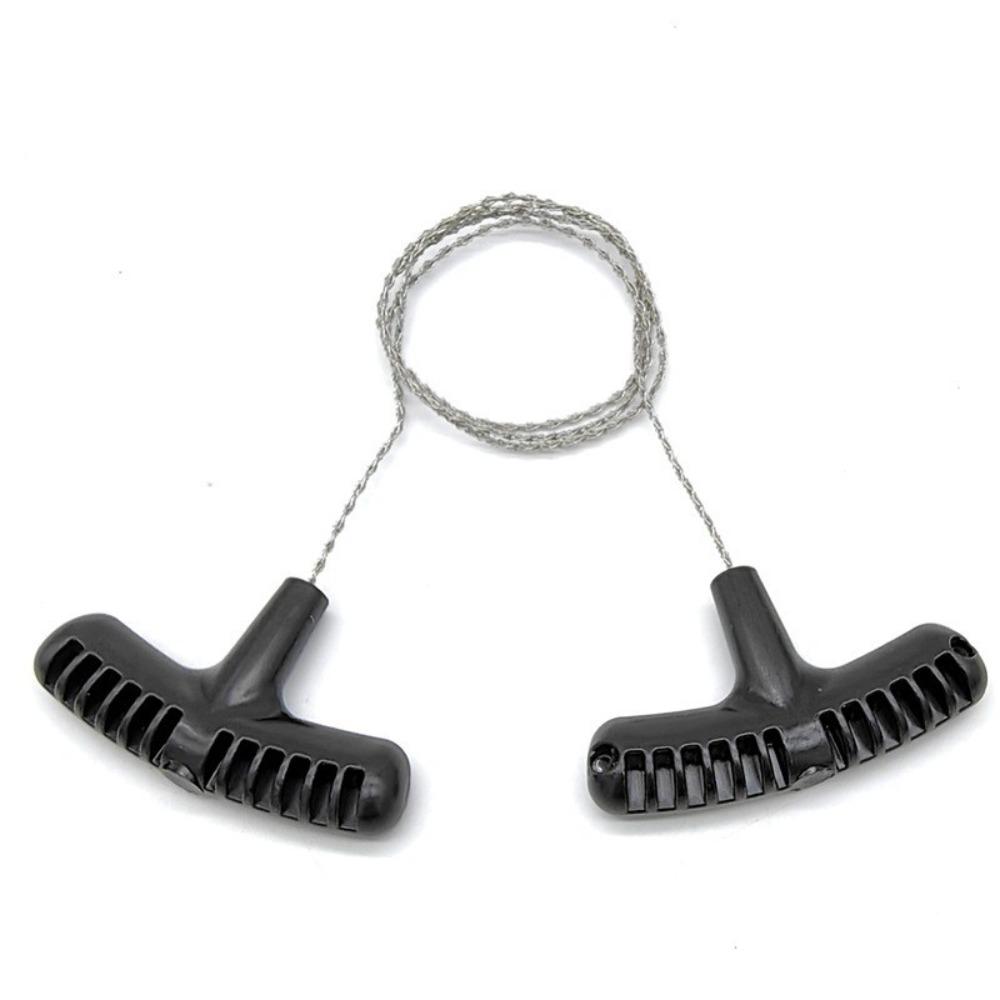4-strand Stainless Steel Wire Saw with Handle Hand Steel Wire Saw  Travel Camping