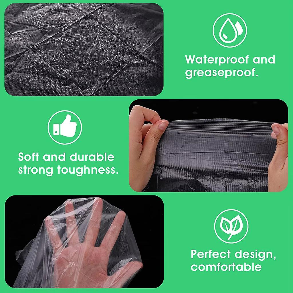 10/20pcs Multipurpose Kids Disposable Aprons Waterproof Proof Plastic Painting Apron Men Women Kitchen Protection Accessories