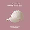 Adorable Korean Bowknot Baseball Cap For Girls Allseason Soft Top Pink Hat