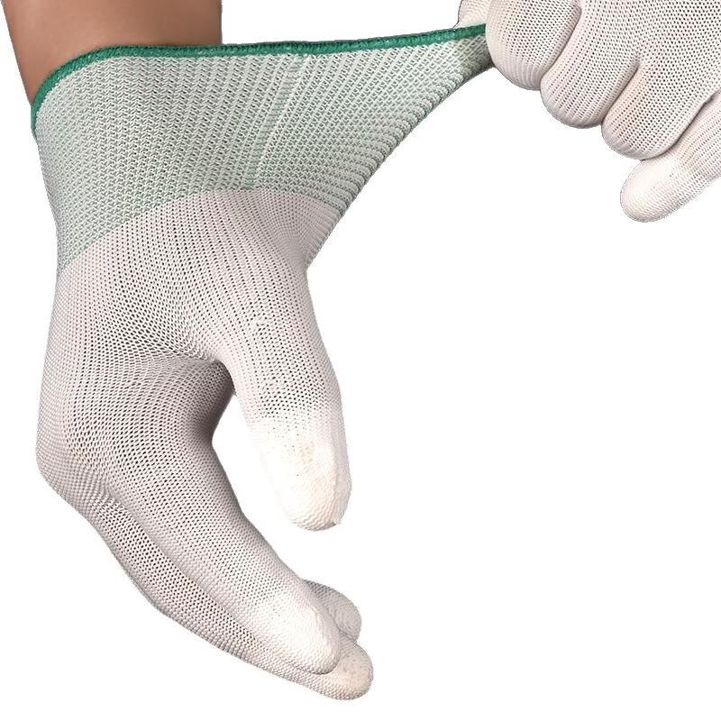

Dingbai Breathable White Finger Coated Work Gloves